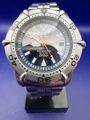 Citizen OXY Eco-Drive Diver 200M 740174 Vintage 2000s Promaster | eBay