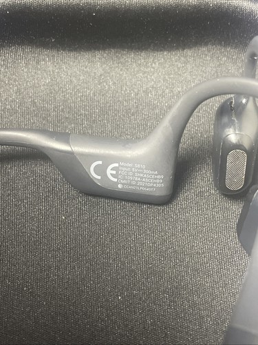 Shokz OpenRun Pro Bluetooth Wireless Headphones - Black (S810) - Picture 4 of 4