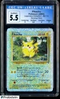 2002 Pokemon Legendary Collection #86/110 Pikachu Reverse Holo Foil CGC 5.5 EX+