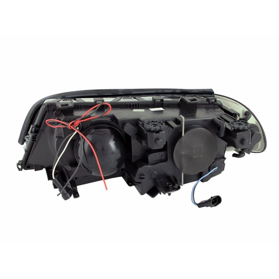 ANZO For BMW 328xi 2007 2008 Projector Headlights w/ Halo Black Foto 2 de 4