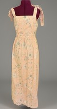 Gal Meets Glam Anthropologie Makenna Maxi Dress Size 8 Floral Tie Straps Pockets