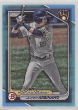 2024 Bowman Prospects Sky Blue Border 165/499 Jadher Areinamo #BP-2 14md
