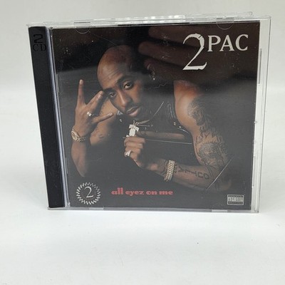 2Pac ''All Eyez On Me'' CD (2 Discs) 1996 Dr. Dre Kurupt *SCRATCHES