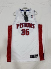 Adidas NBA Pistons Rasheed Wallace #36 Authentic Jersey Size 44 NWT