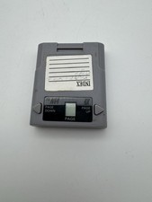N64 4X Memory Card Nintendo 64 Vintage Paging Untested