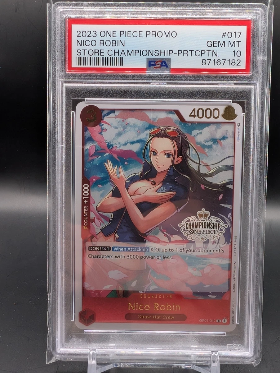 Nico Robin OP01-017 One Piece Promotion Cards for sale | eBay