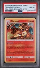 2019 Pokemon Sun & Moon CHARIZARD Holo Costco '21 Kanto 5-tin PSA 8 GALAXY SWIRL