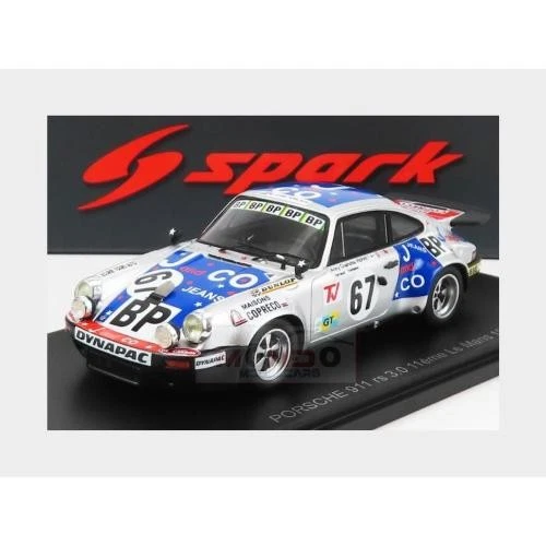 1:43 SPARK Porsche 911 Carrera RS #67 24H Le Mans 1975 Verney Fontaine S9807 Mod Foto 2 de 2