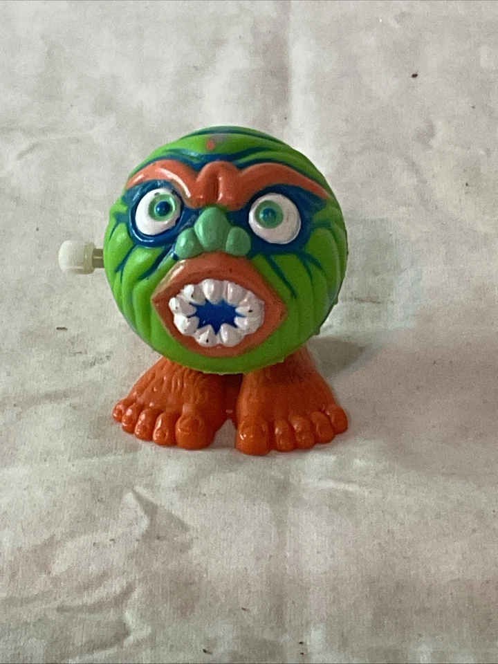 SOMA Monster Ball Wind-Up Jumping Toy Walker Working Slime Green - Image 2 of 4