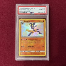 Pokemon Card PSA 10 Shiny Lucario SV22/SV94 Hidden Fates on eBay