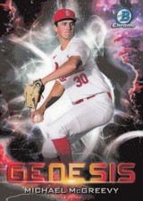 2021 Bowman Draft #GNS-16 Michael McGreevy Genesis
