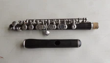 Antique Carl Fischer Wood Piccolo Beautiful Condition