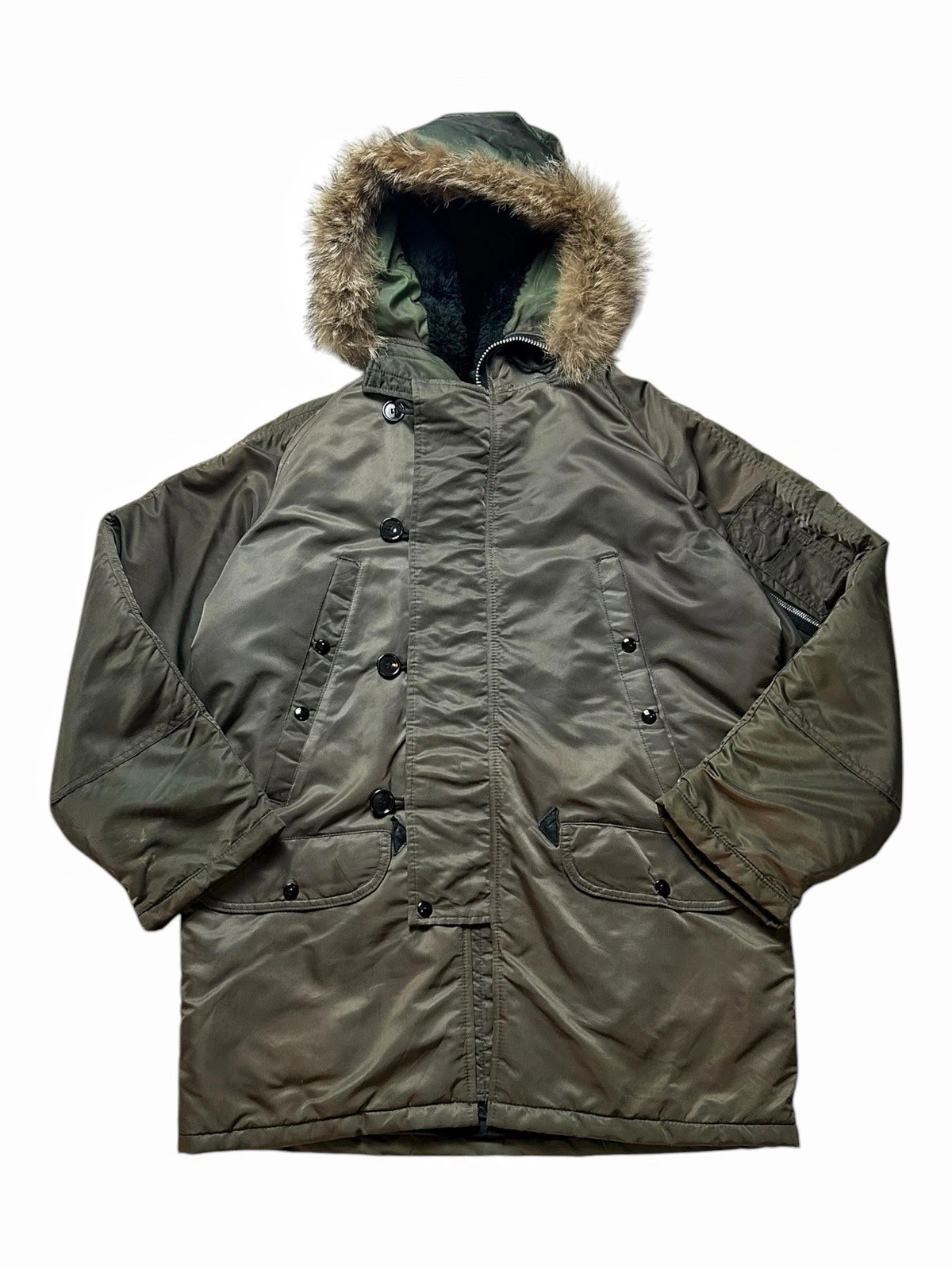 Vintage Spiewak Golden Fleece Parka Extreme Cold Weather N3B Style 1N3BFC Sz 38 - product detail image 3