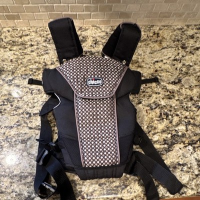 Chicco Baby Carrier Black/Brown/Beige Size Adjustable Padded Straps