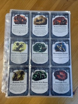 Warhammer Underworlds Shadespire Nighthaunt diverse Karten Konvolut