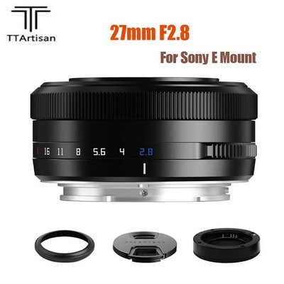 US Open box TTArtisan AF 27mm F2.8 Auto Focus Lens Camera Lens for Sony E-Mount