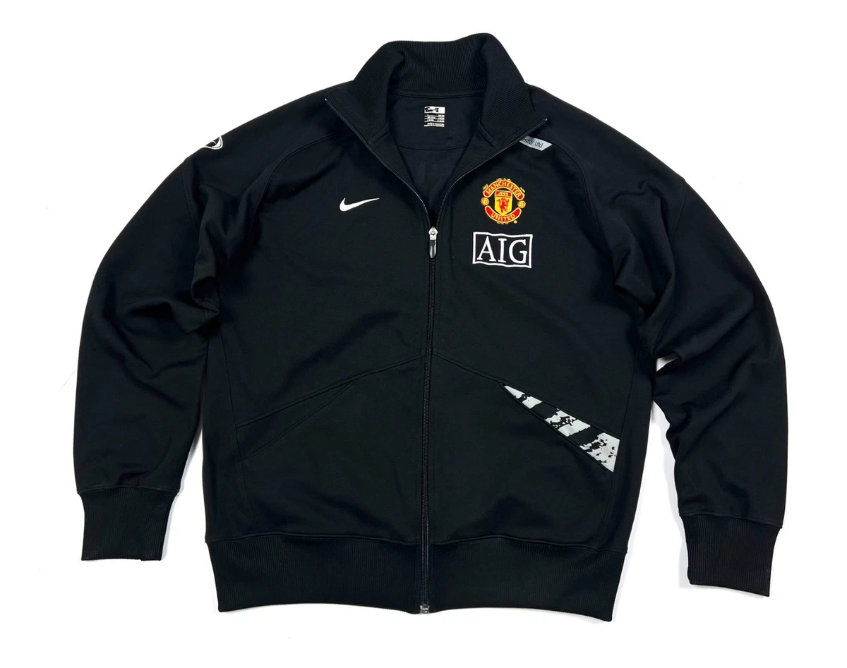 Manchester United Black Size 2XL International Club Soccer Fan