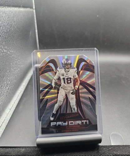 2025 Panini Revolution Football Sunburst Justin Jefferson #15