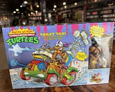 TMNT Toilet Taxi Donatello Wacky Action Playm...
