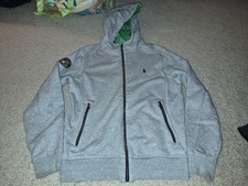 MENS RALPH LAUREN POLO FULL ZIP UP HOODIE SWEAT JACKET M MEDIUM