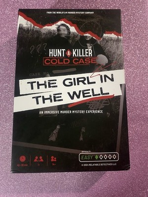 Hunt A Killer HAKCCWELL Cold Case: Girl in The Well, Murder Mystery Game for New