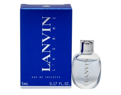 Lanvin L'homme for men EDT Splash Miniature 0.17oz/5ml