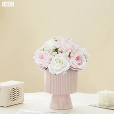 Artificial Fake Flower Ball Arrangement Bouquet Wedding Centerpieces Decorations