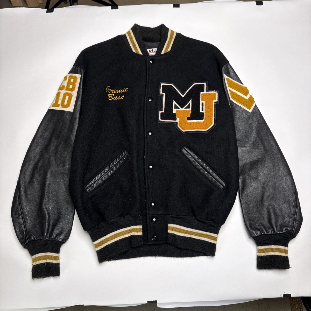 Vintage 80s Letterman Jacket - DeLong Tag | eBay