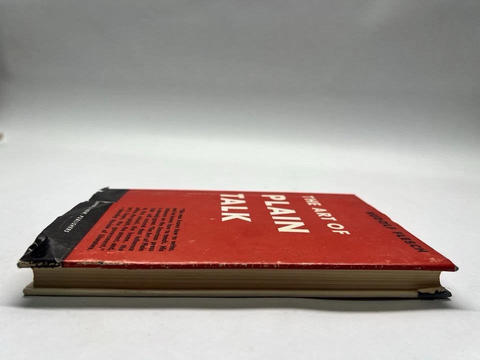 The Art of Plain Talk (1946) ~ Rudolf Flesch ~ First Edition ~ HC/DJ - Image 4 of 4