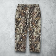 Vintage 90s Carhartt Realtree Dungaree Camo Hunting Pants Men's Size 37x31 B158