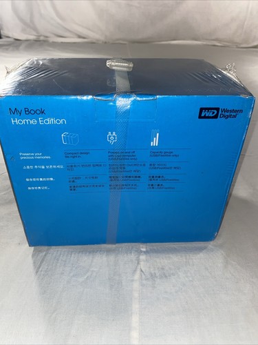 NEU Western Digital My Book Home Ed. 1TB USB 2.0 Firewire 400 Desktop Festplatte - Bild 5 von 5