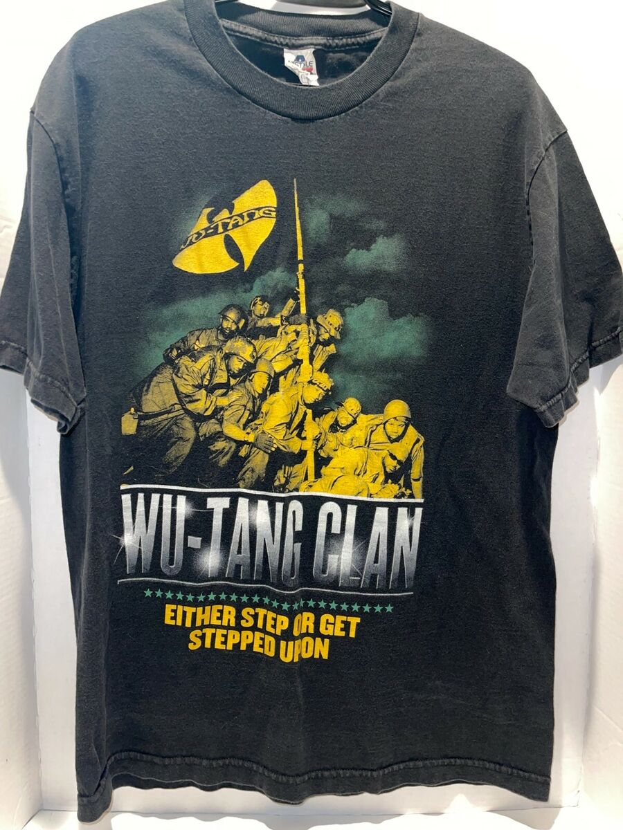 VTG 2001 Wu Tang Clan Rap Hip Hop Iron Flag T Shirt Alstyle VTG 2001 Wu Tang Clan Rap Hip Hop Iron Flag T Shirt Alstyle