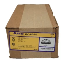 (QTY. 8) Ilsco IPC-4/0-2/0 Dual Rated Type IPC Insulation 4/0-2 AWG NEW SEALED