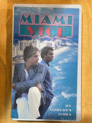Sealed 1997 Miami Vice Collectors Edition 2-Episode VHS Tape MCA Universal RE-TV