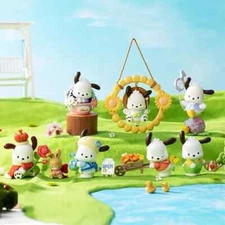 Miniso Sanrio Pochacco Flower & Childhood Series Figure Blind Box Open Confirmed