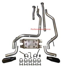 Fits 09 - 20 Toyota Tundra Performance Dual Exhaust Kit - Flow Chaser Muffler