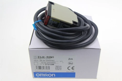 New In Box Omron E3JK-R2M1 Photoelectric Switch E3JKR2M1 24-240VAC/DC Sensor