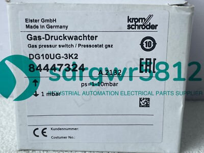 #ad 1PCS NEW Krom schroder pressure switch DG10UG 3K2 $208.79