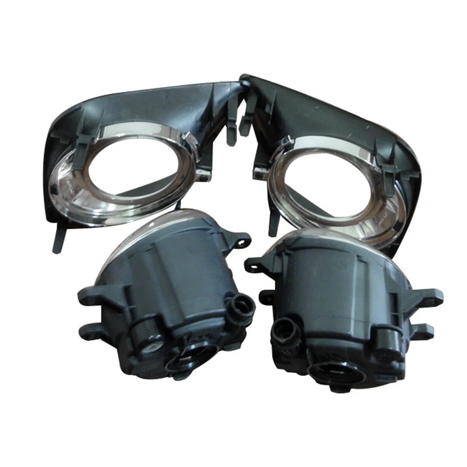 Front Fog Lights Lamp w/Cover Set For Toyota Land Cruiser Prado FJ150 2010-2014 - Image 4 of 4