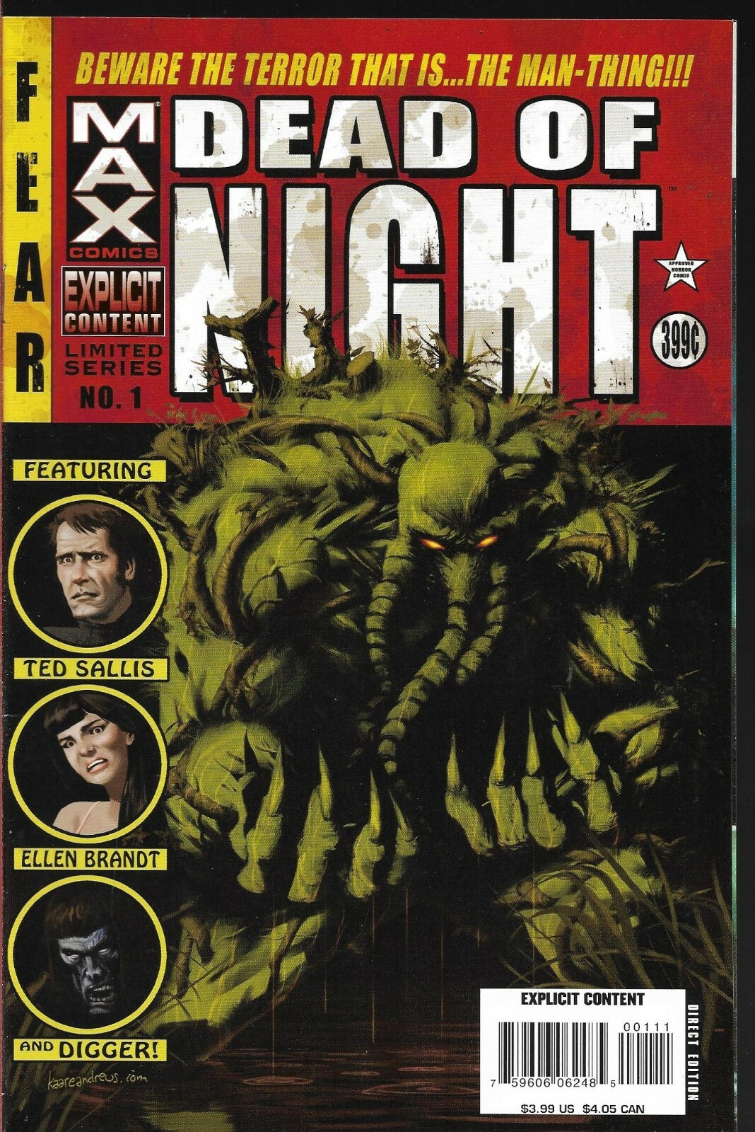 DEAD OF NIGHT (2008) #1 - Back Issue (S)