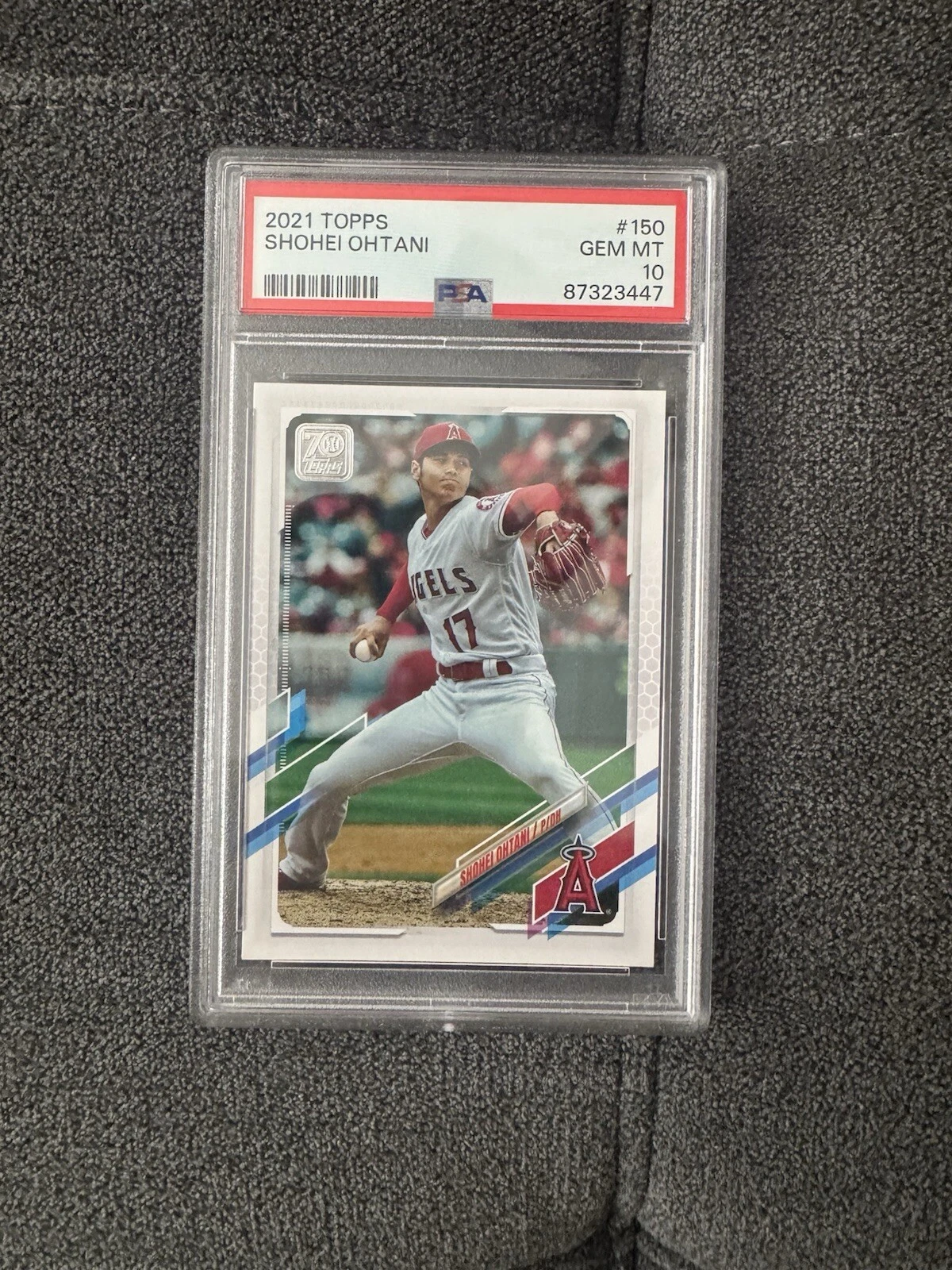 Shohei Ohtani trading card