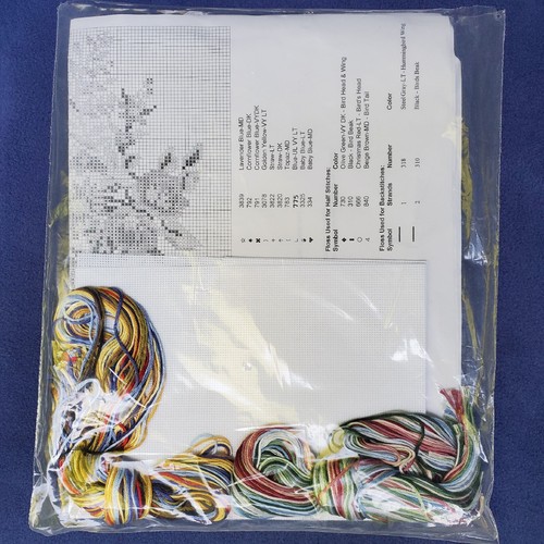 Laura Doyle Designs Kolibri Blumenmuster gezählt Kreuzstich Kit 134 - Bild 5 von 5