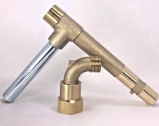 #44K QUICK COUPLER VALVE KEY W/HOSE SWIVEL  FITS RAINBIRD/BUCKNER/HUNTER/TORO