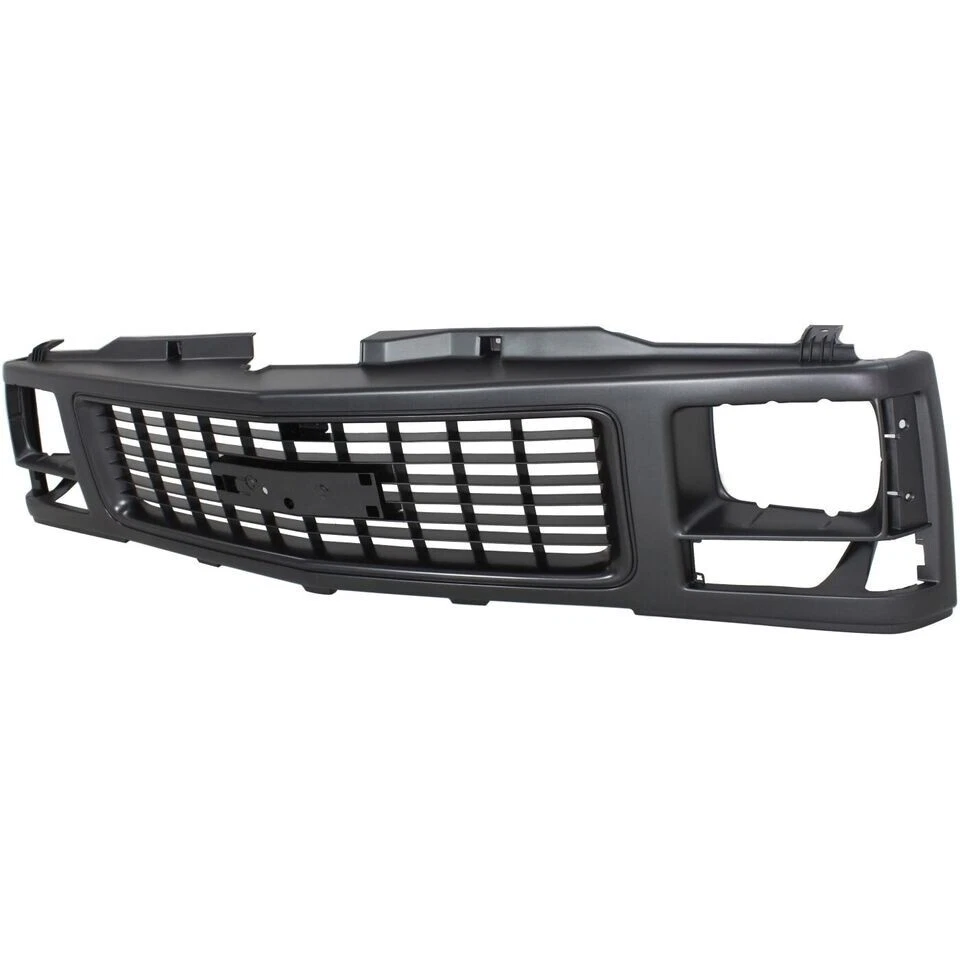 New Front Grille Assembly Black For 1994-2002 GMC C1500 K1500 Suburban GM1200356 Foto 4 de 4