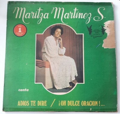Maritza Martinez Vol 1 Adios Te Dire Oh Dulce Oracion VG+ LP #4266