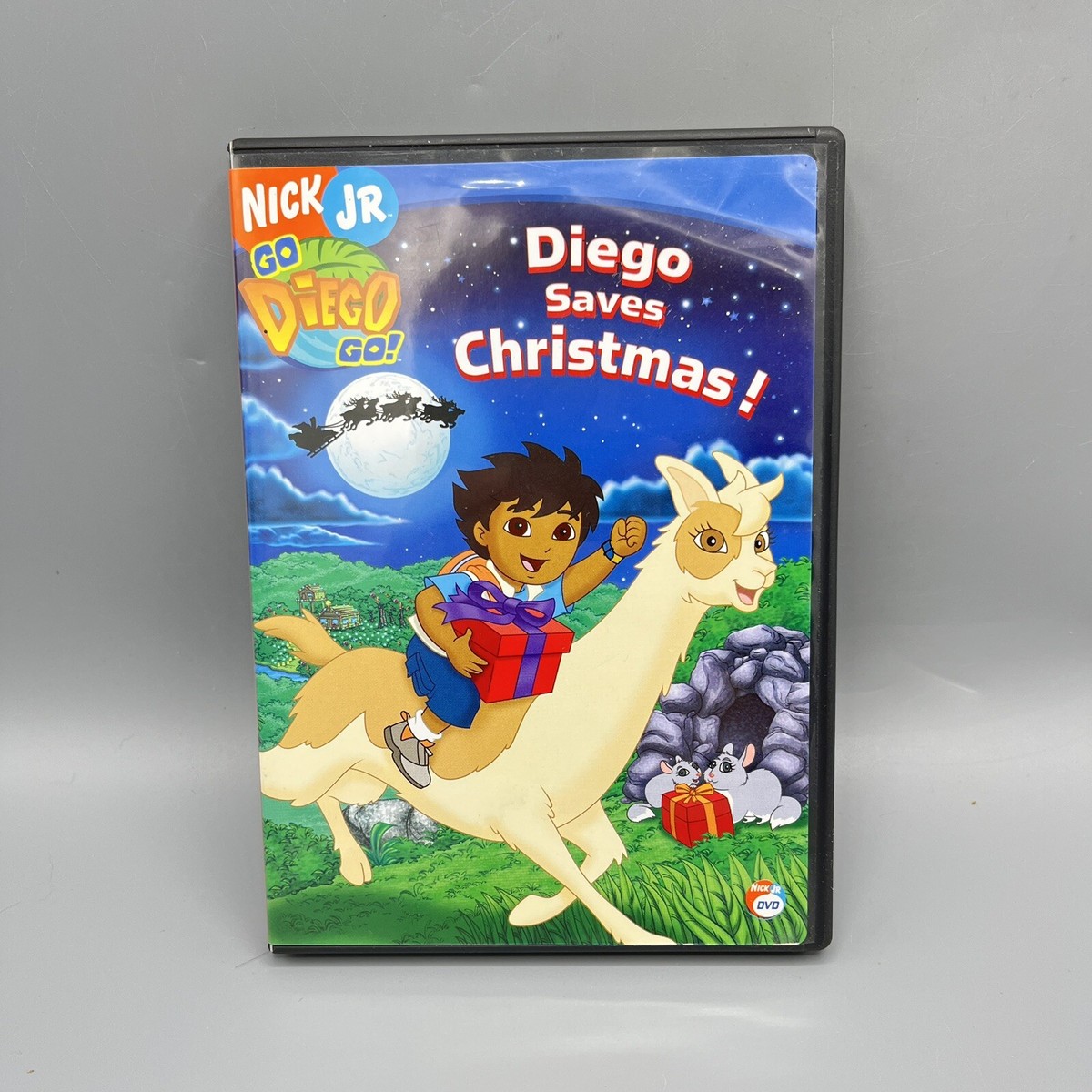 Lot of 3 Nickelodeon Go Diego Go! DVD Saves Christmas, Rainforst