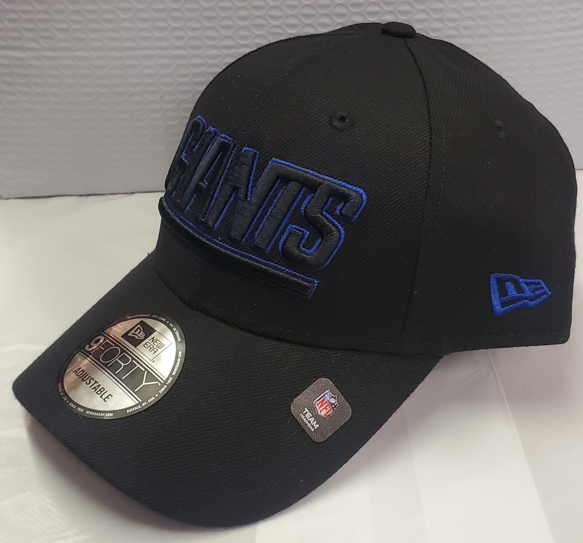 New York Giants New Era Momentum 9FORTY Snapback Hat Black NFL
