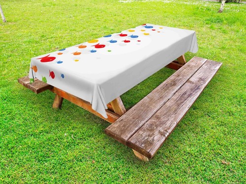 Ocean Fauna Outdoor Picnic Tablecloth in 3 Sizes Washable Waterproof
