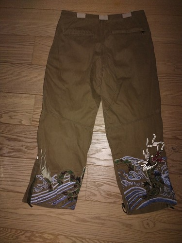 MAHARISHI Embroidered Dragon Snopants 