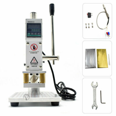 Heißfolienpräg Hot Foil Stamping Machine 5*7CM Embossing Prägemaschine